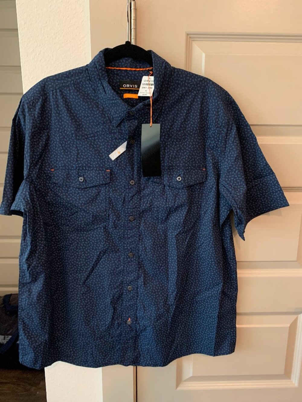 Men’s River Guide Printed Short-Sleeve Western Shirt